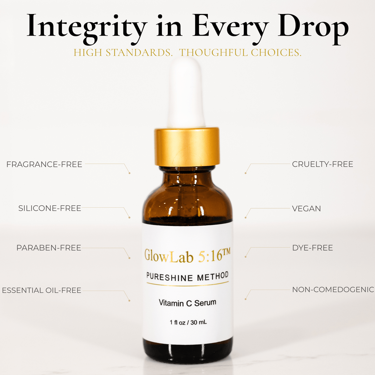 GlowLab 5:16™ PURESHINE METHOD Vitamin C Serum - 15% L-Ascorbic Acid