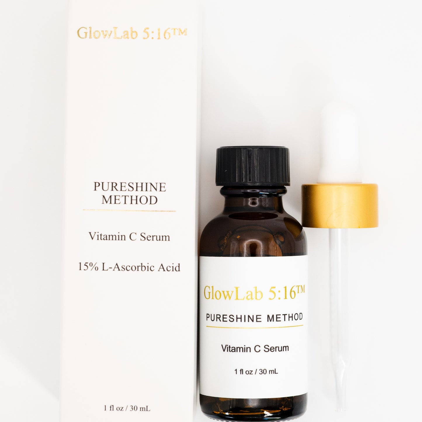 GlowLab 5:16™  PURESHINE METHOD Vitamin C Serum - 15% L-Ascorbic Acid