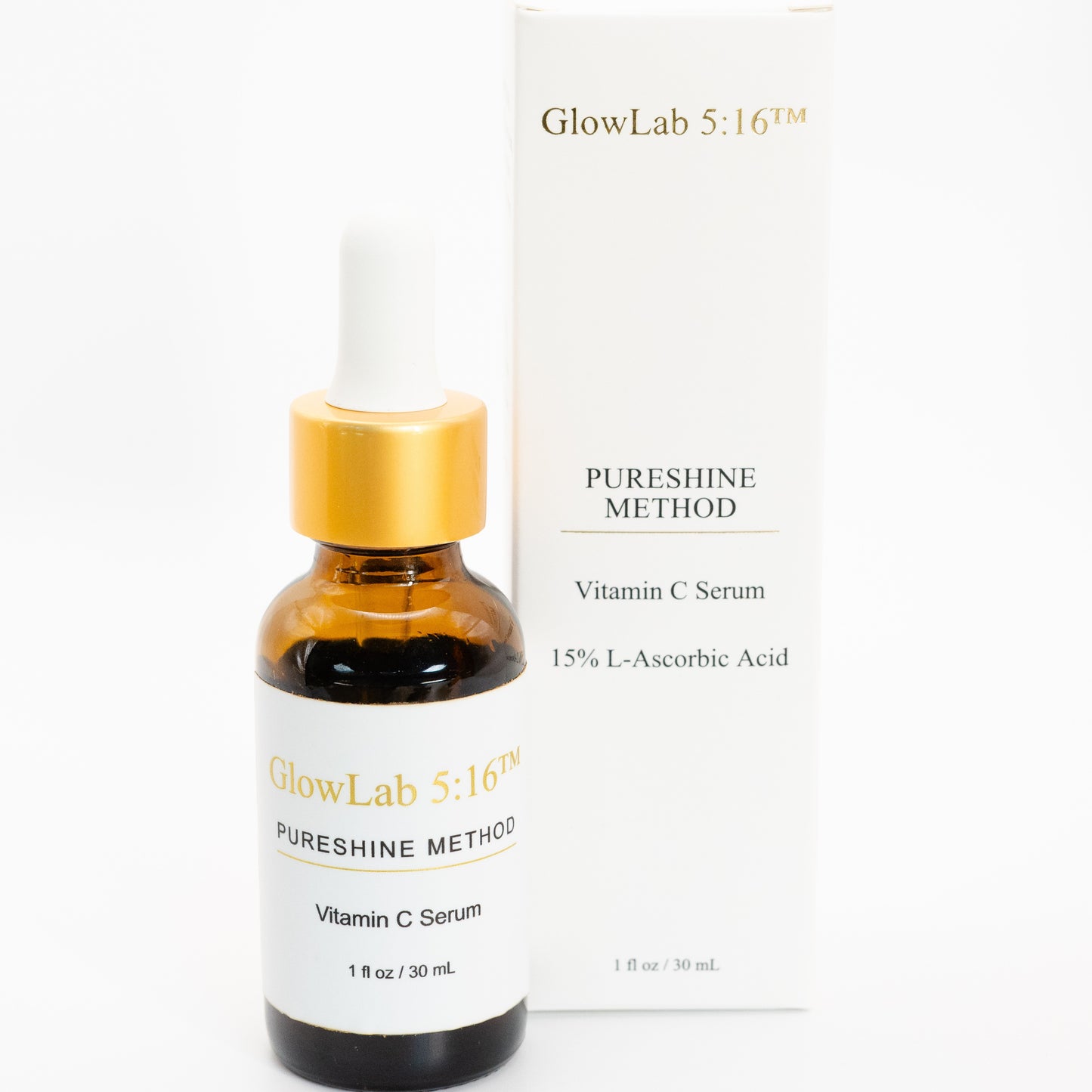 GlowLab 5:16™  PURESHINE METHOD Vitamin C Serum - 15% L-Ascorbic Acid